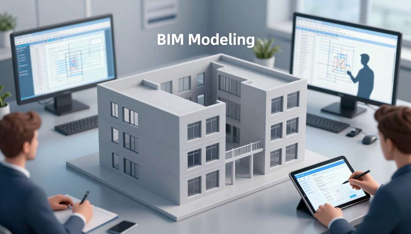 Architectural 3D BIM Modeling